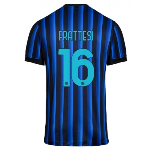 Moški Nogometni dresi Inter Milan Davide Frattesi #16 Domači 2025-26 Kratek Rokav